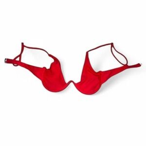 Zaful‎ Red Bikini Swim Top Women's Size Small